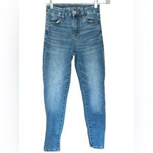 American Eagle AE Curvy‎ Hi-Rise Jegging Next Level Stretch Size 00 X-Short